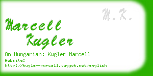 marcell kugler business card